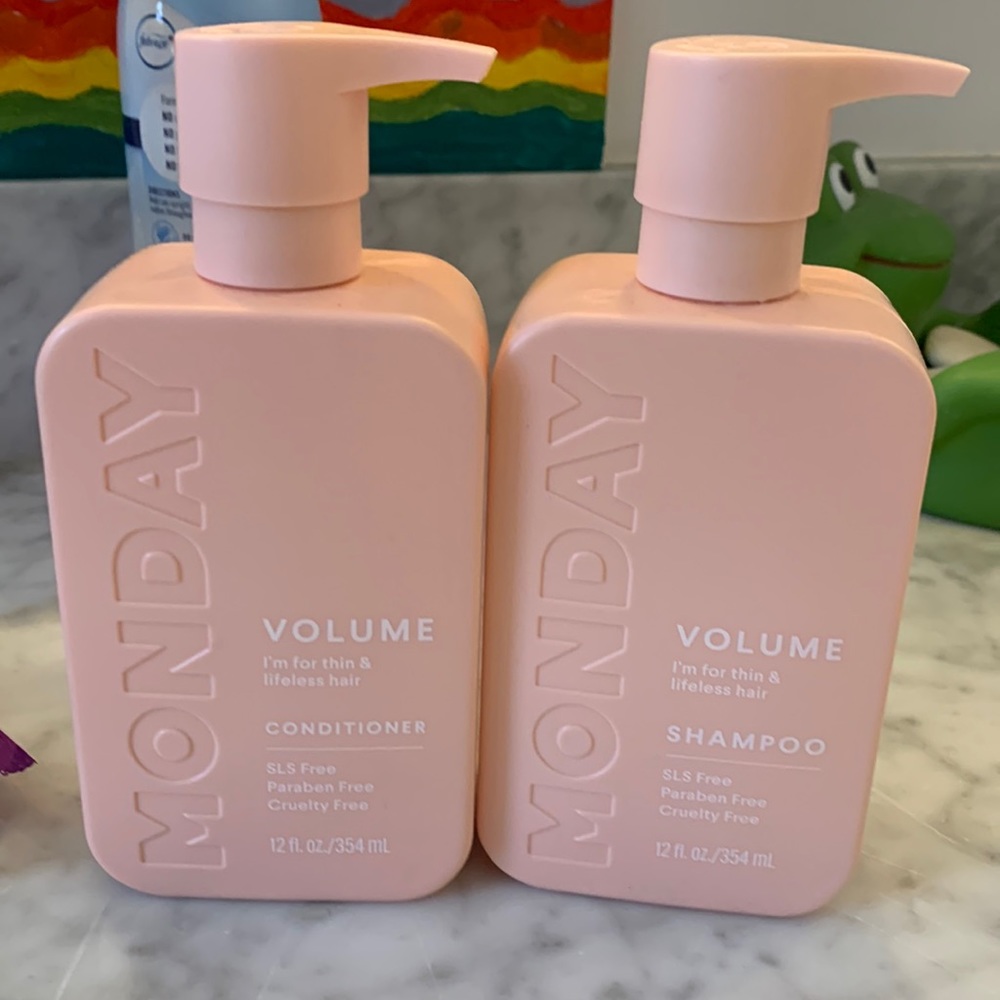 monday shampoo and conditioner